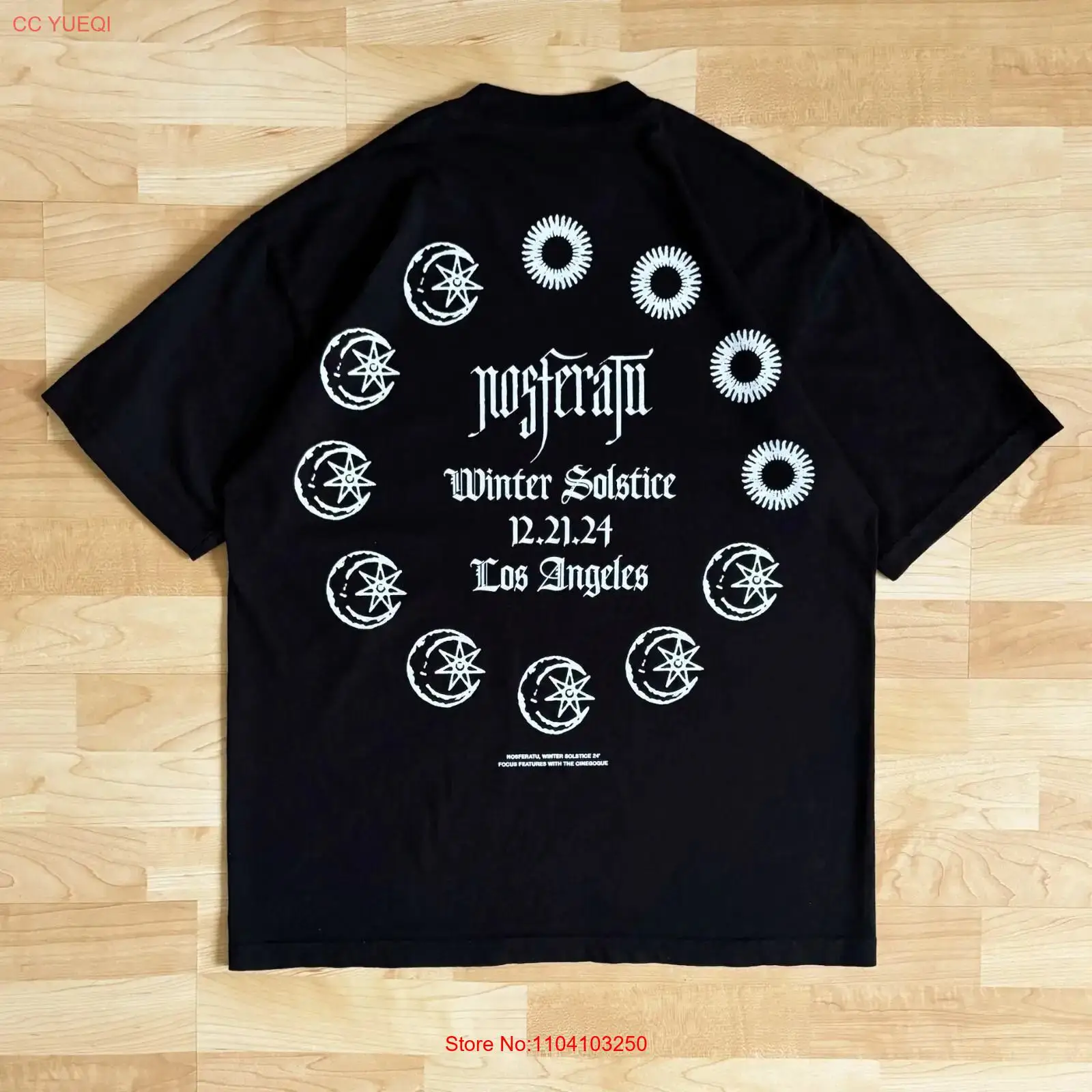 Vintage Fashion La - Camiseta Exclusiva Nosferatu Winter Solstice LA