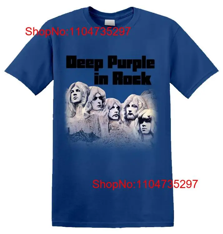 Vintage Fashion Jersey - Profundo roxo 'in rock' t camisa