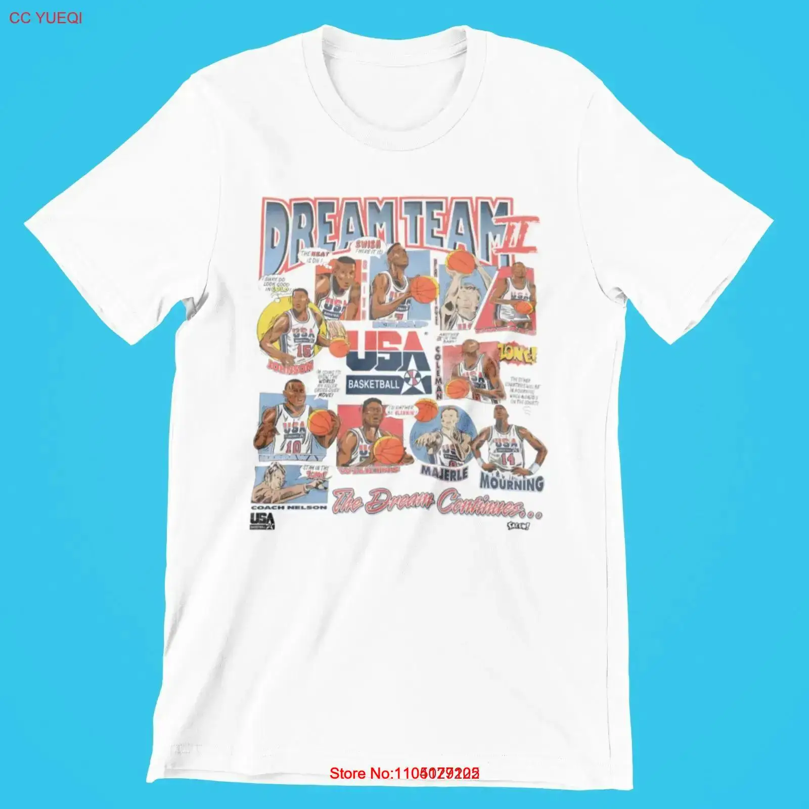 Vintage Fashion Jersey - Dream Team 2 EUA Basquete 1994
