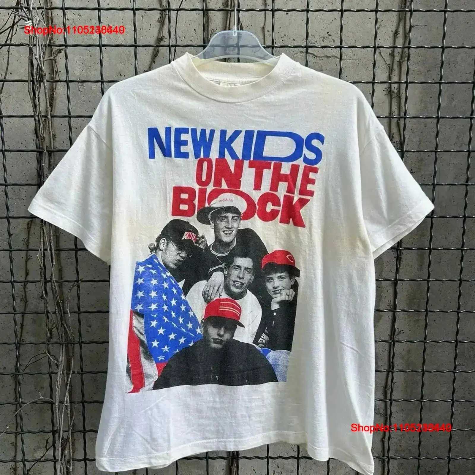 Vintage Fashion Jersey - Vintage 80s novas crianças no bloco