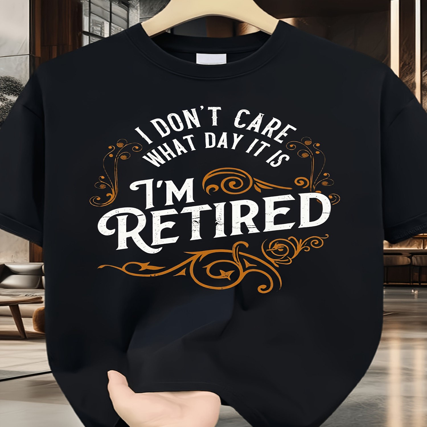 Vintage Fashion Quotes - 2026 Nova Camiseta Masculina Plus Size,