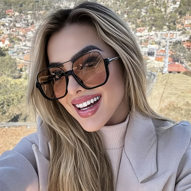 Vintage Fashion Enthusiasts - Novos Óculos de Sol Vintage Oversized,