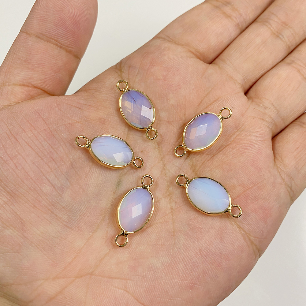 Facetada Pedra Natural Pingent - Vintage Fashion Online avaliação e preço