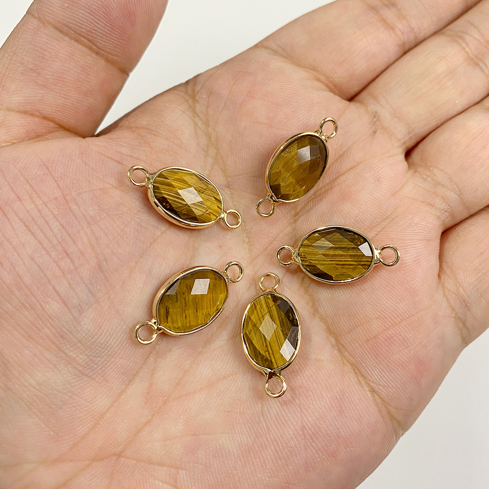 Facetada Pedra Natural Pingent - Vintage Fashion Online avaliação e preço