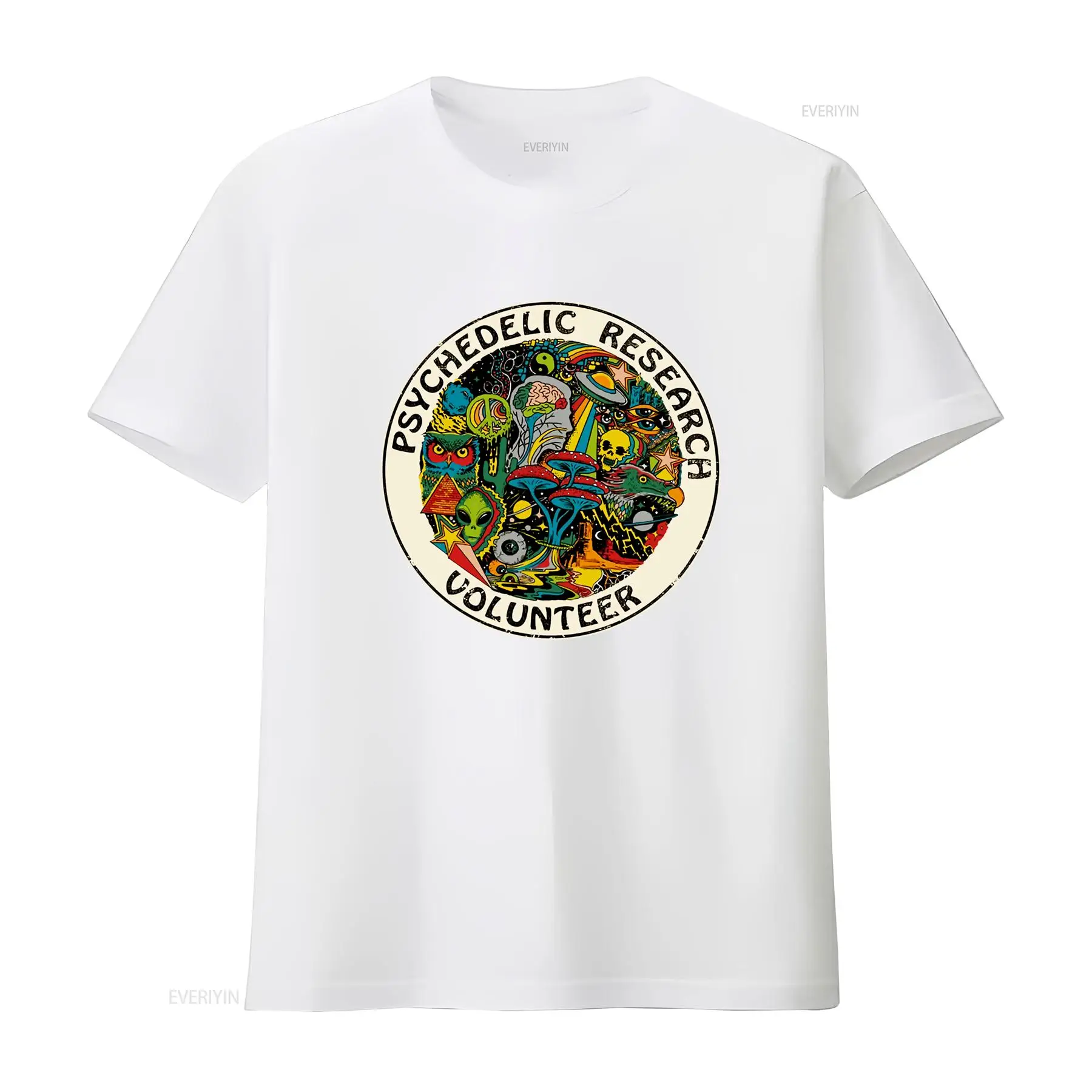 Camiseta de voluntário da Psyc - Vintage Fashion Research avaliação e preço