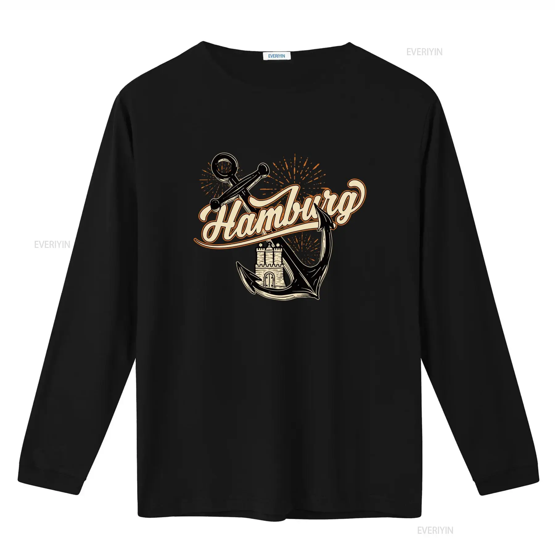 Camiseta Masculina Estampada Â - Vintage Fashion Hamburg avaliação e preço