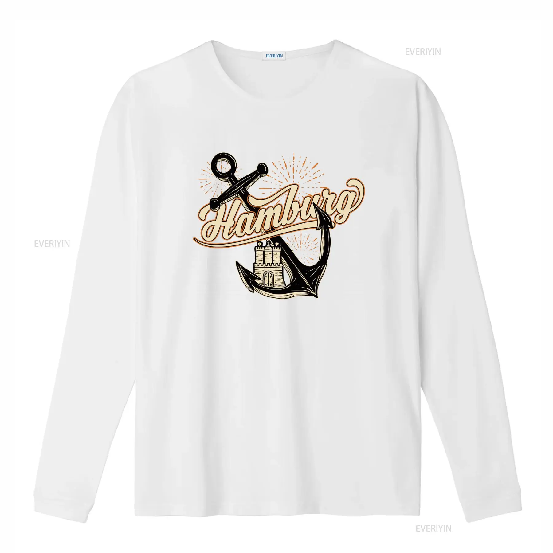 Camiseta masculina com estampa - Vintage Fashion Hamburg avaliação e preço