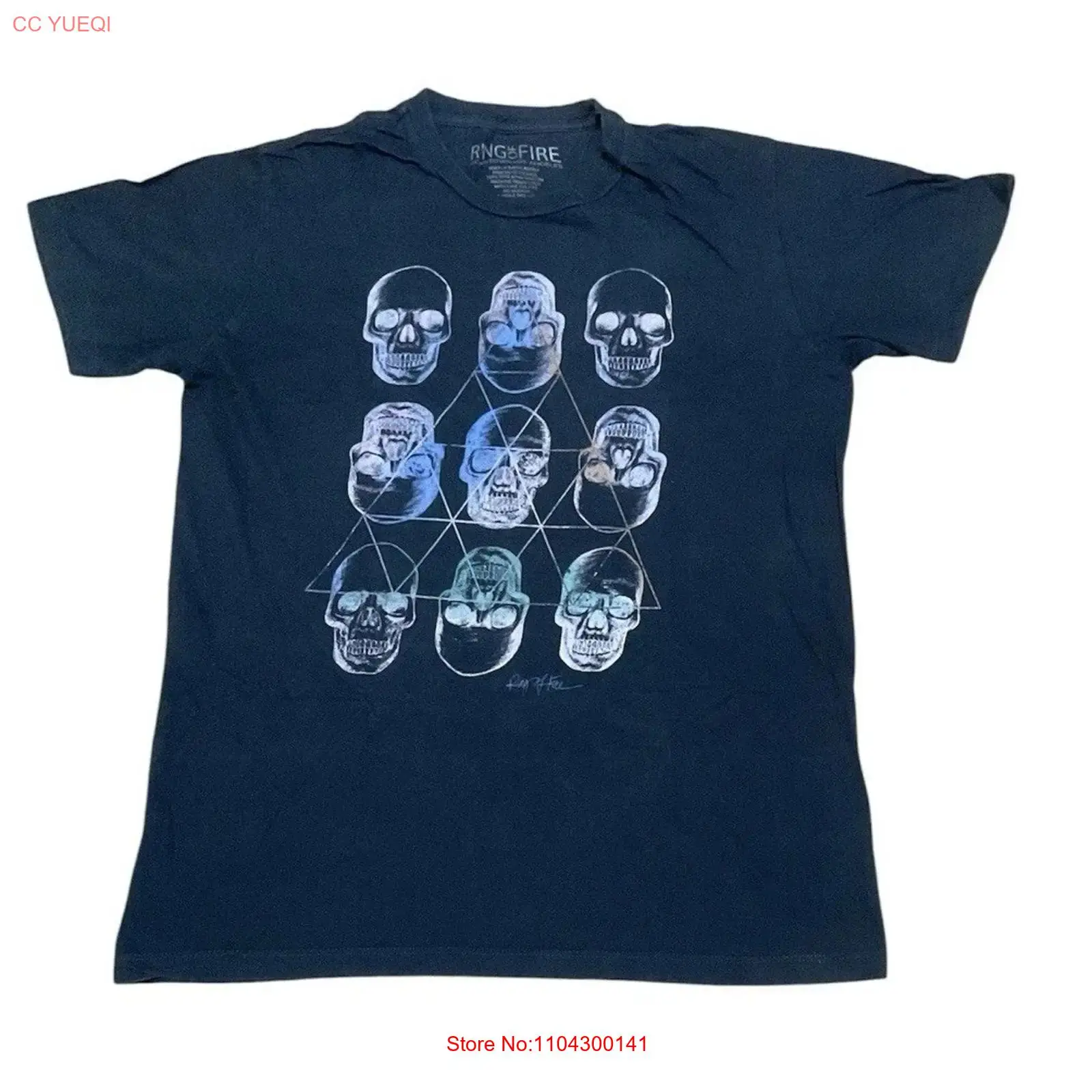 Camiseta Ring of Fire Downtown - Vintage Fashion La avaliação e preço