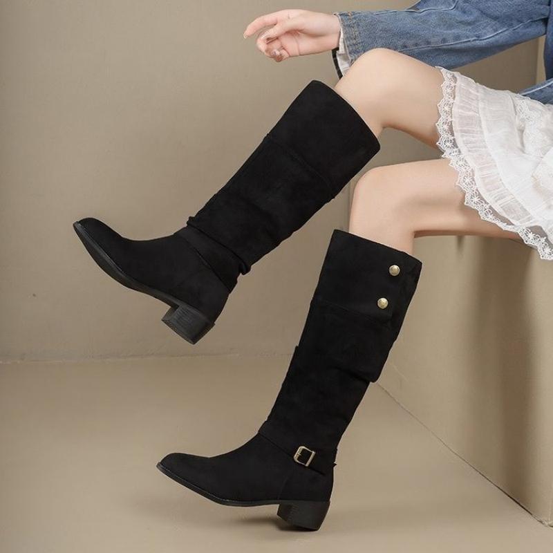 Botas de Cano Alto Femininas d - Vintage Fashion Online avaliação e preço