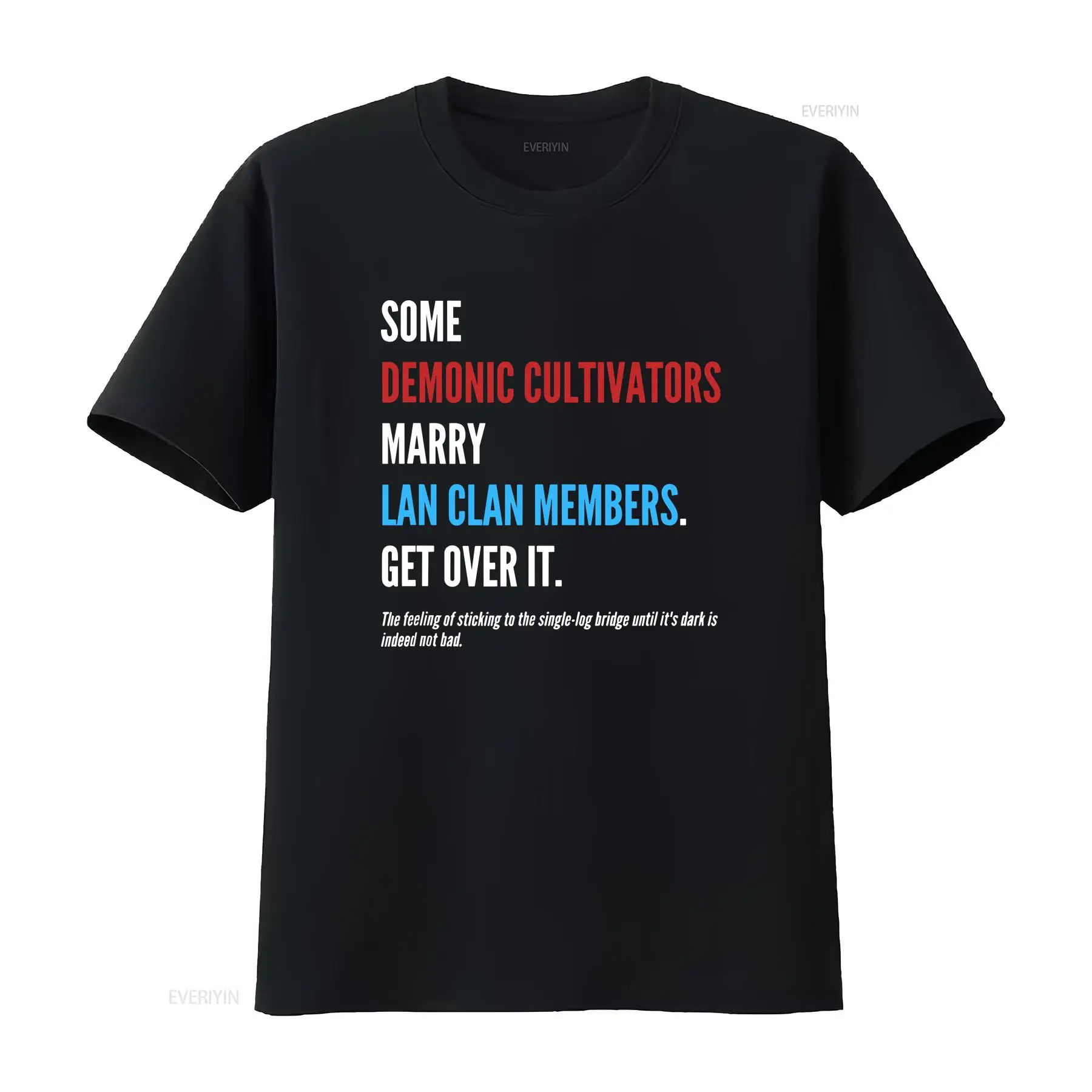 Camiseta WangXian Quote MoDaoZ - Vintage Fashion Quotes avaliação e preço