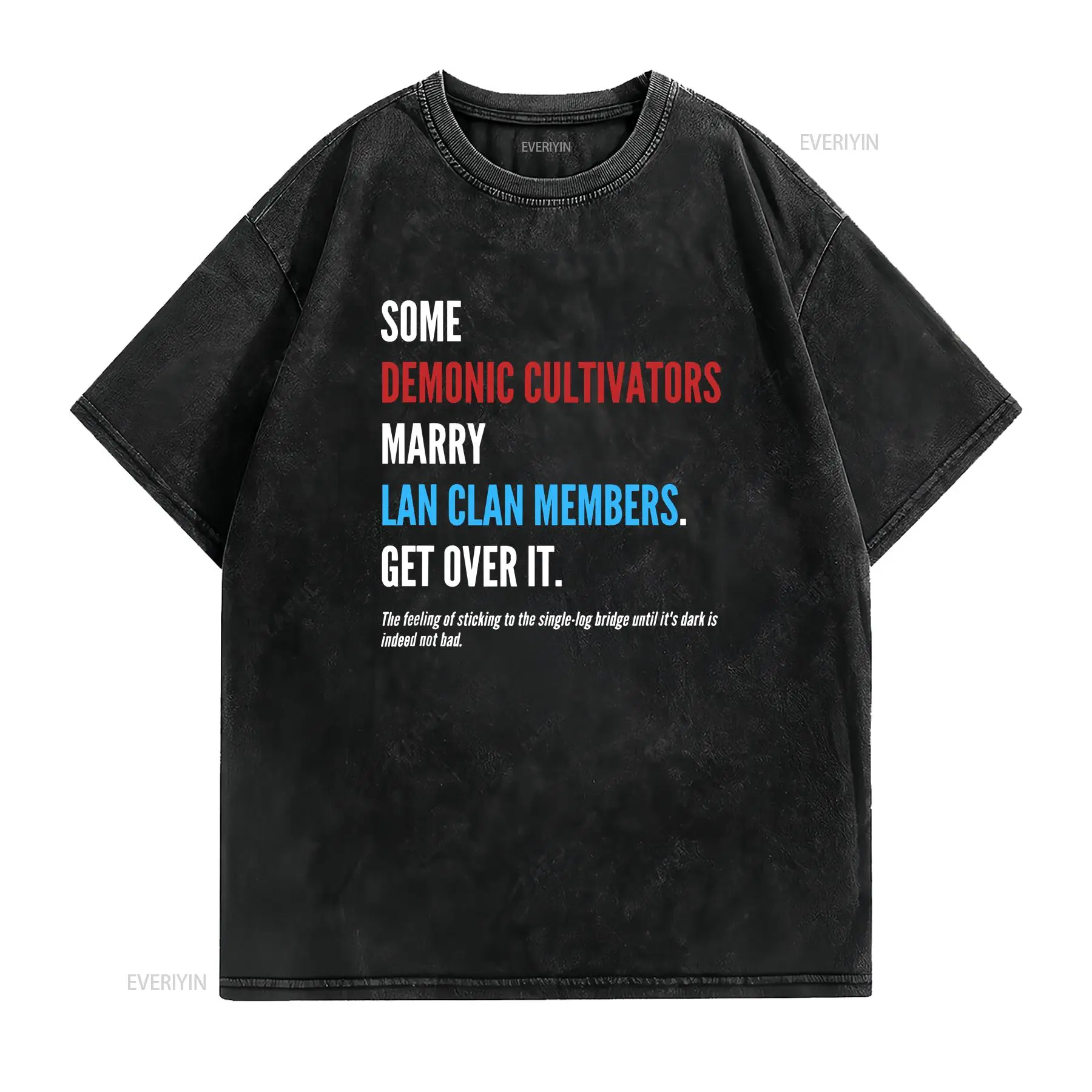 Camiseta WangXian Quote MoDaoZ - Vintage Fashion Quotes avaliação e preço
