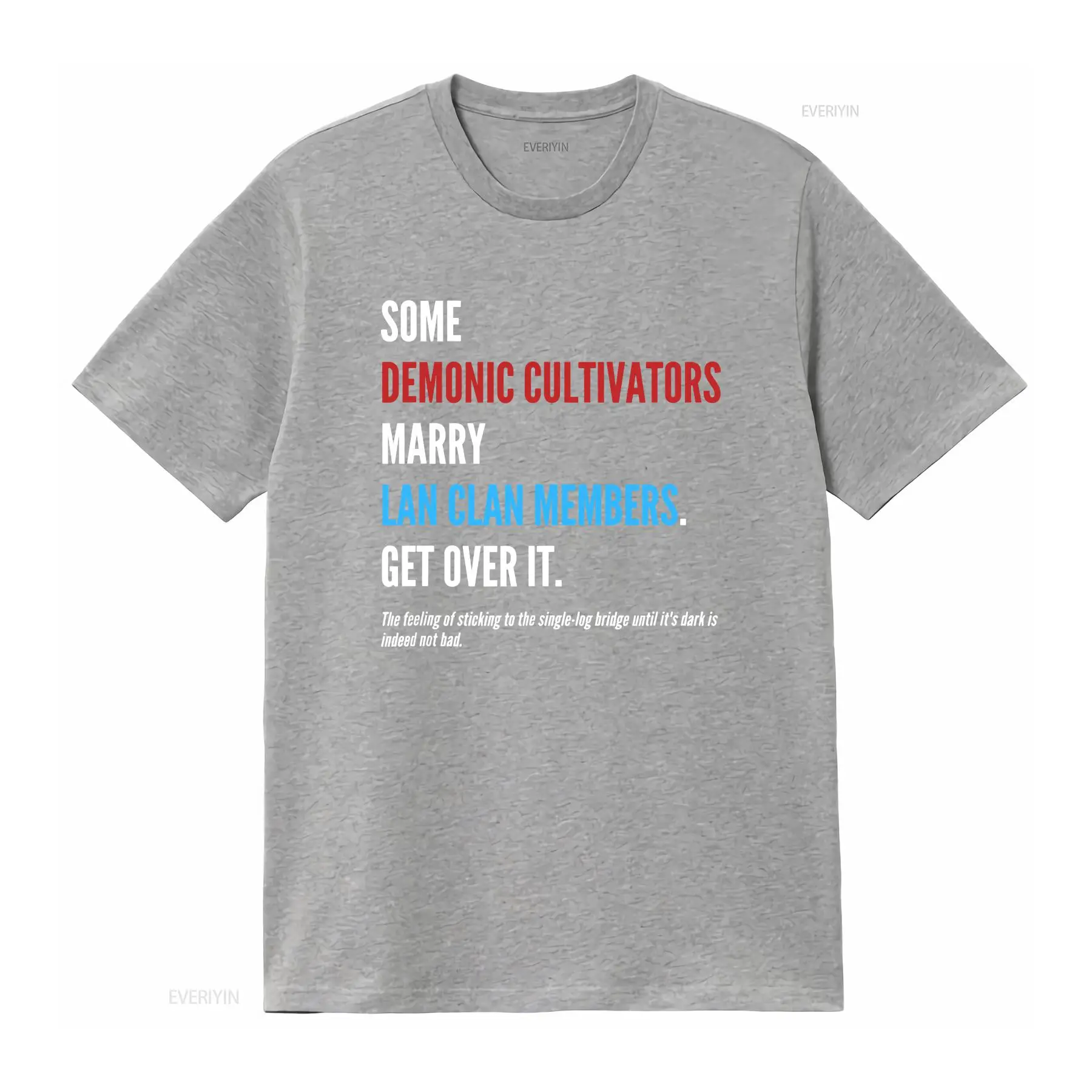 Camiseta WangXian Quote MoDaoZ - Vintage Fashion Quotes avaliação e preço