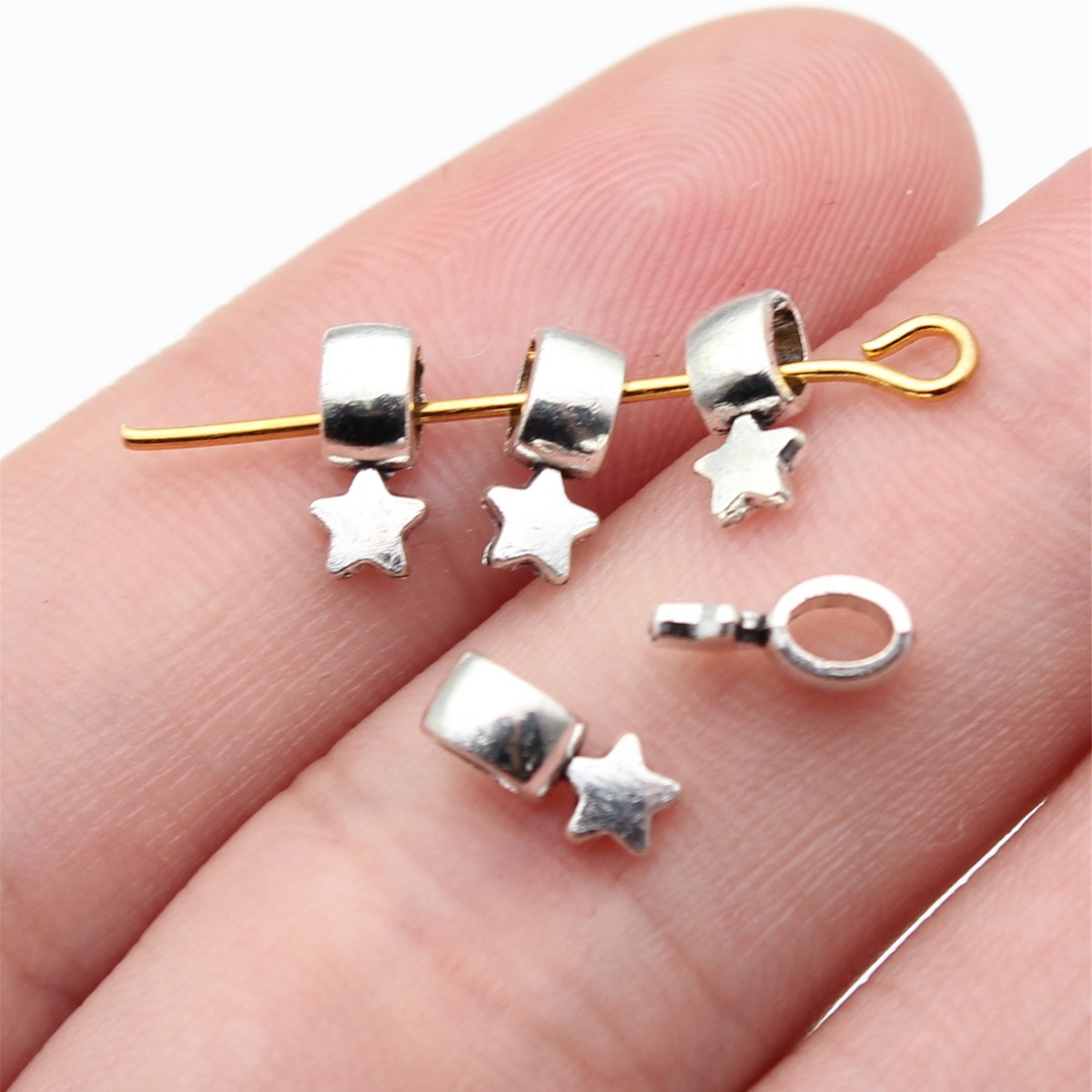 40 peças, 8,5x4x3,8 mm, pequen - Vintage Fashion Online avaliação e preço