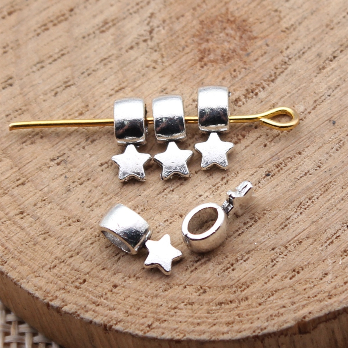 40 peças, 8,5x4x3,8 mm, pequen - Vintage Fashion Online avaliação e preço