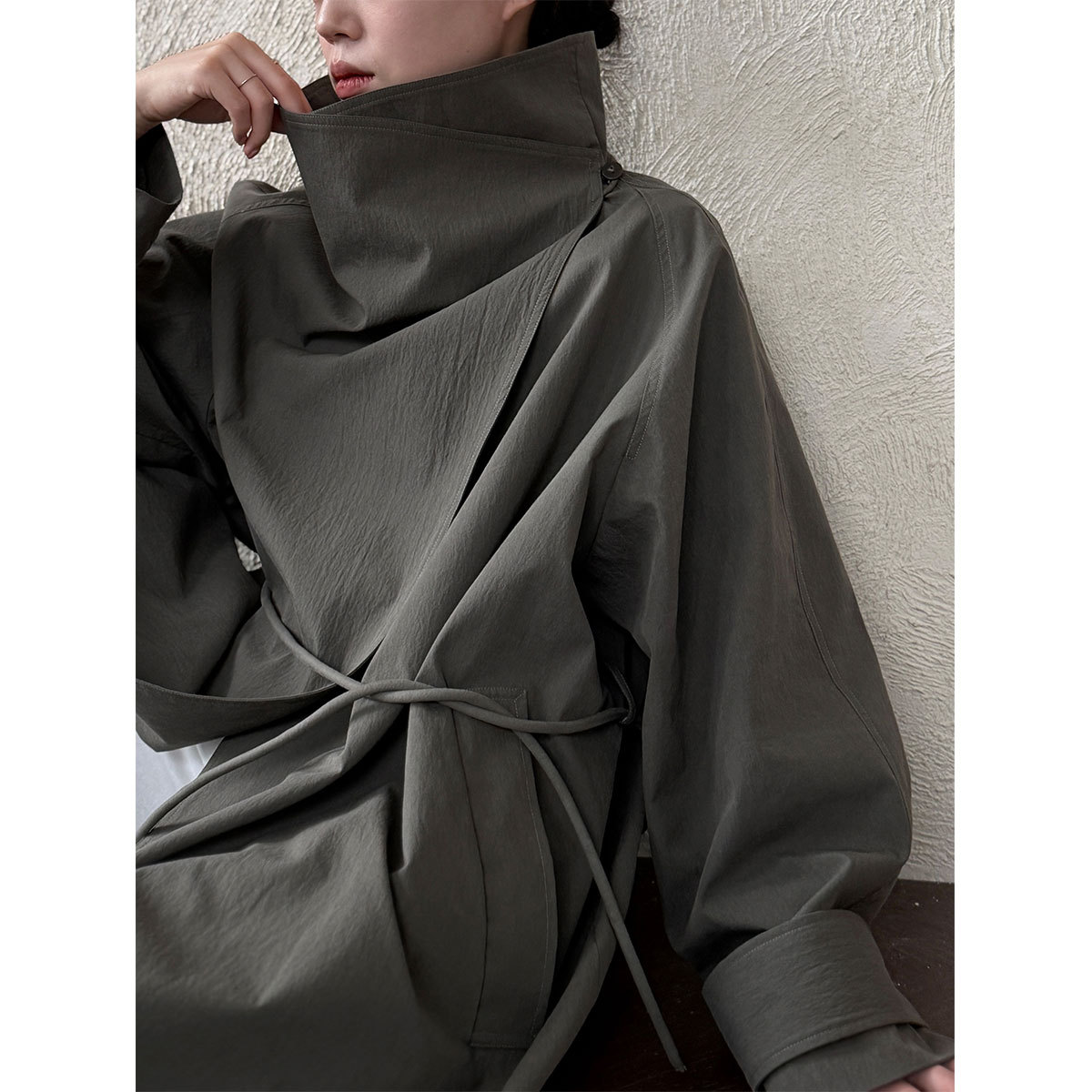 Casaco Longo Feminino 2026 Nov - Vintage Windbreaker Nylon avaliação e preço