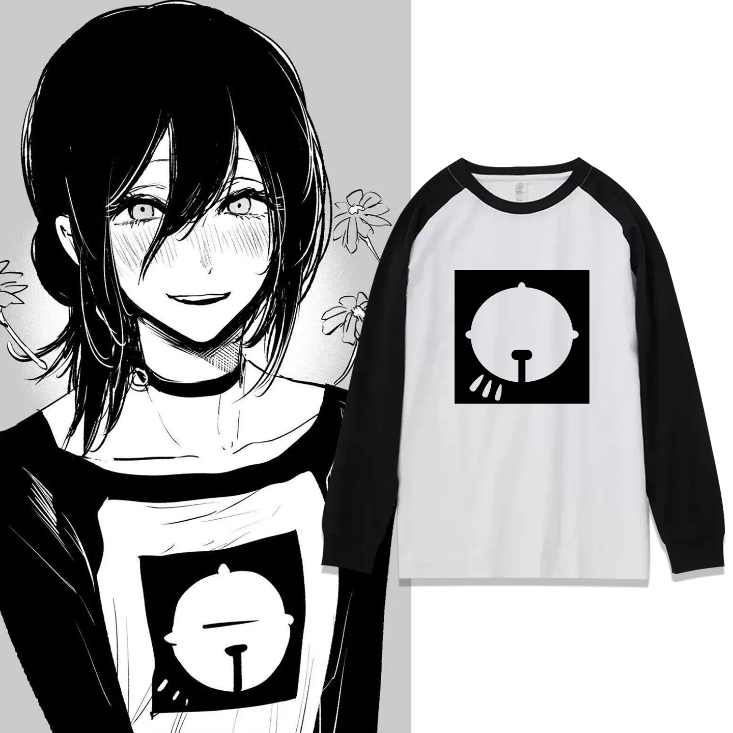 Camiseta de manga comprida com - Vintage Fashion Stores avaliação e preço