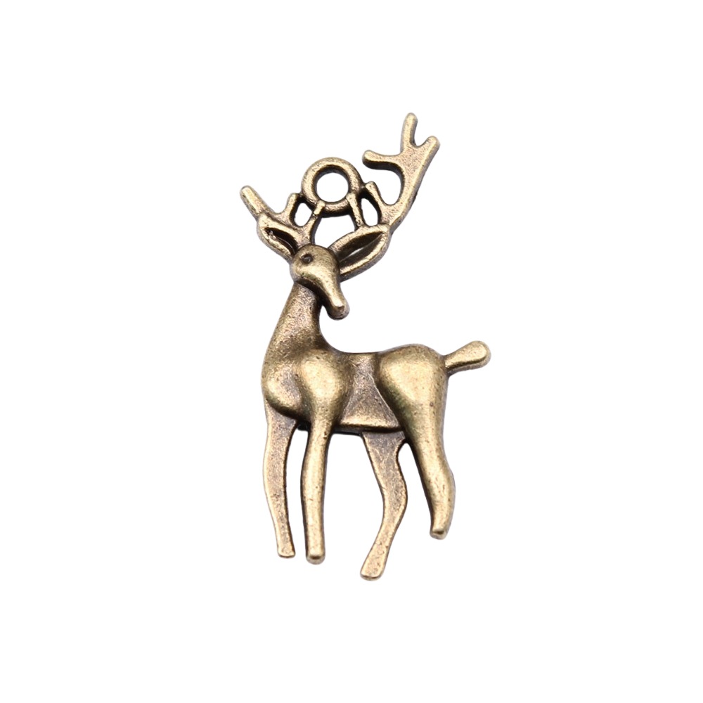 10 peças de pingentes de cervo - Vintage Fashion Stores avaliação e preço